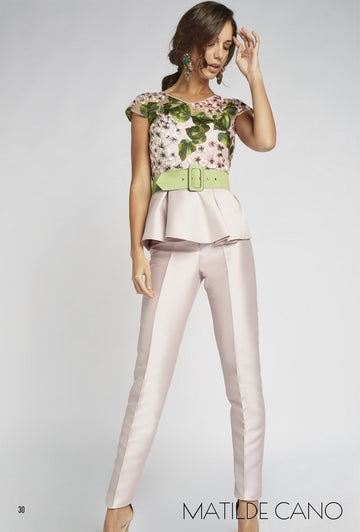 COMPLETO matilde cano  PITILLO C/FLORES